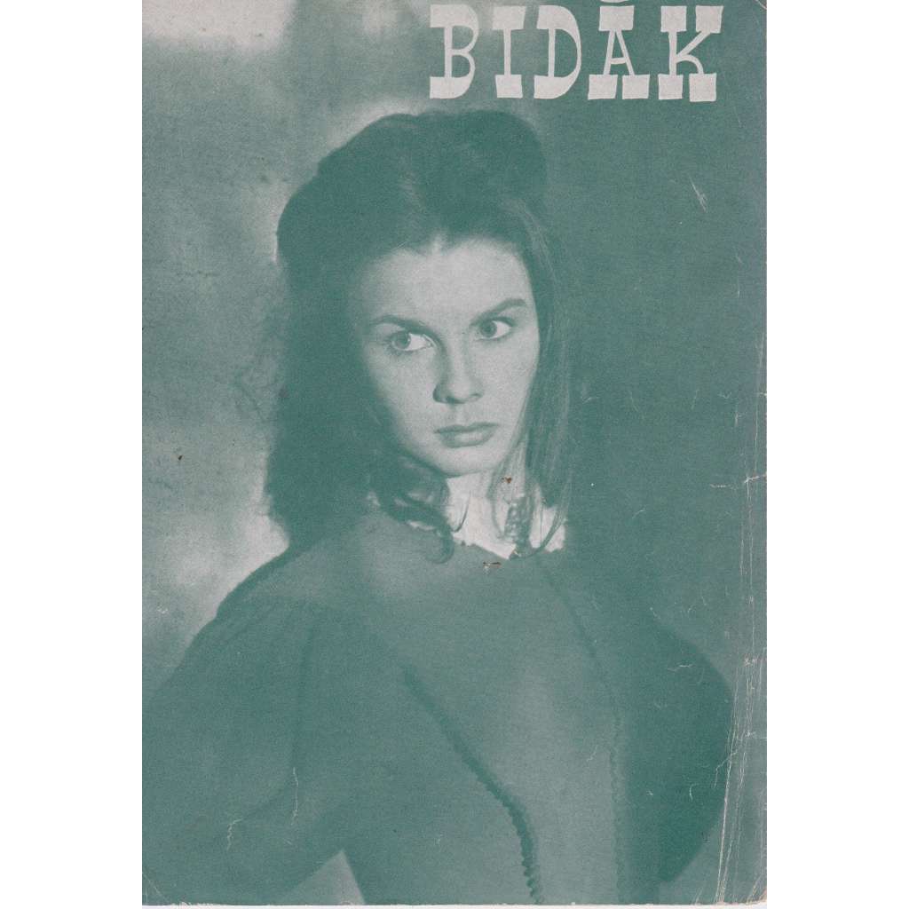 Bídák. Bio-program v obrazech. Filmový prospekt z kina. (režie Charles Frank, hrají J. Simmons, K. Paxinou)