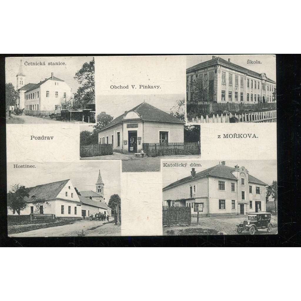 Mořkov, Nový Jičín, hospoda, obchod Mořkov, Nový Jičín, hospoda, obchod