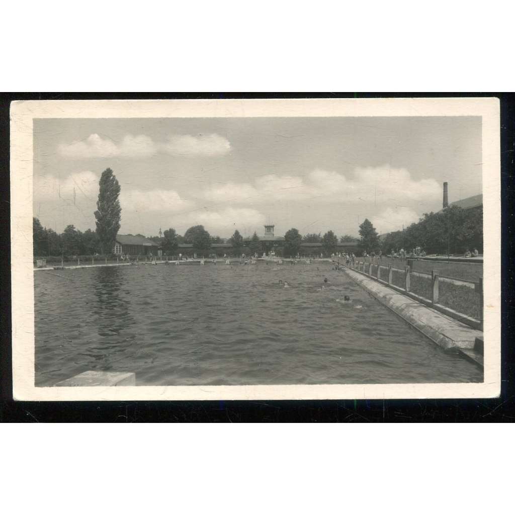 Odry, Nový Jičín, koupaliště (Orbis) Odry, Nový Jičín, koupaliště (Orbis)