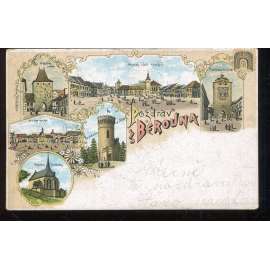 Beroun, litografie