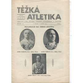 Těžká atletika, ročník VII., číslo I./1935 (časopis) - (vzpírání, zápas) Těžká atletika, ročník VII., číslo I./1935 (časopis) - (vzpírání, zápas)