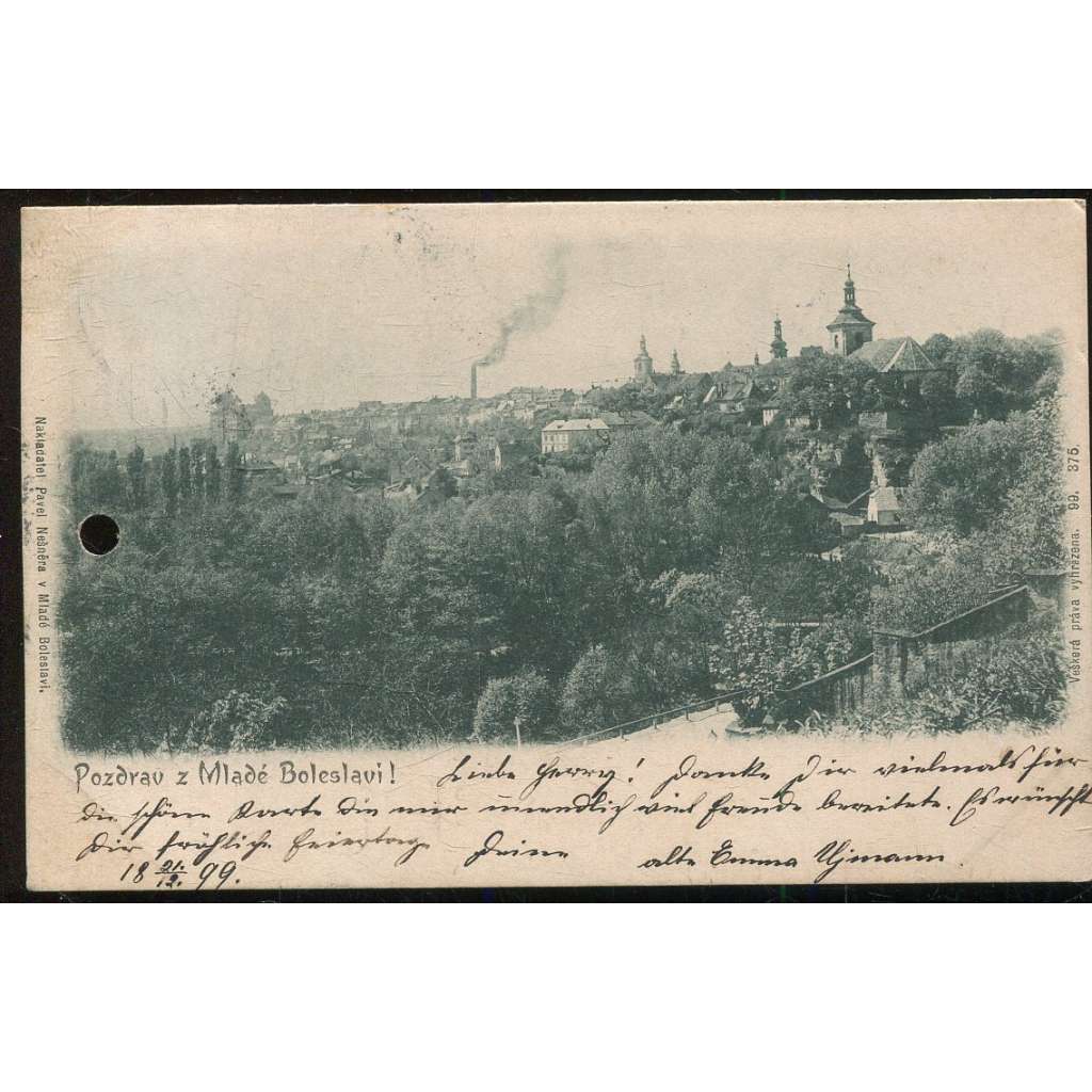 Mladá Boleslav, typ jako Bellmann (pošk.) Mladá Boleslav, typ jako Bellmann (pošk.)