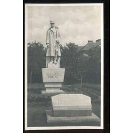 Čáslav, Kutná Hora, pomník, socha, maršál Foch