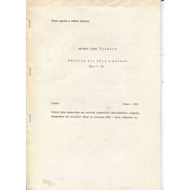 Nábytek pro děti a mládež, část I.-IV.