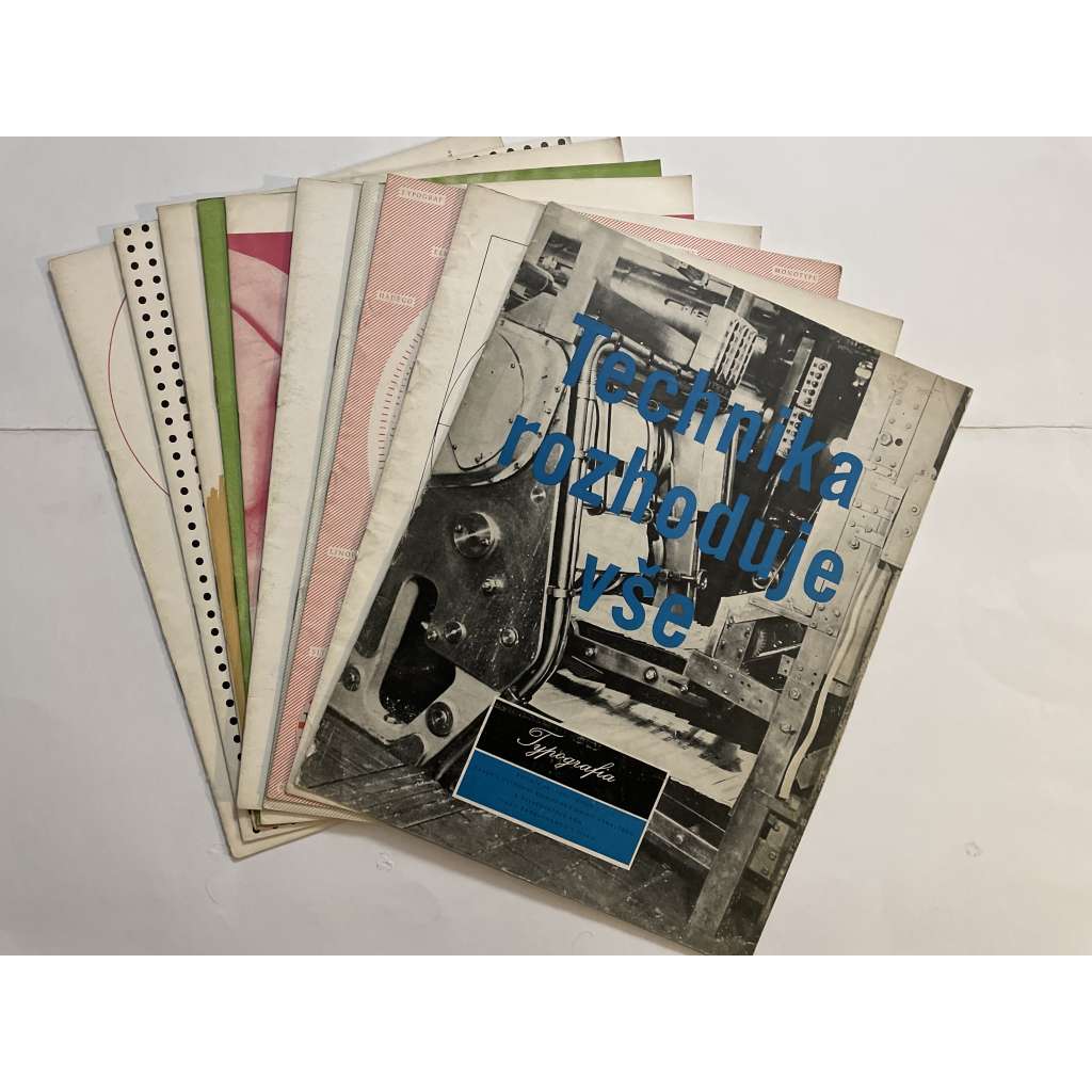 Typografia, ročník 58/1955 (12 čísel) - komplet (časopis) Typografia, ročník 58/1955 (12 čísel) - komplet (časopis)