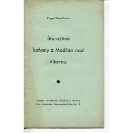 Starožitné kahany z Modřan nad Vltavou (Modřany)