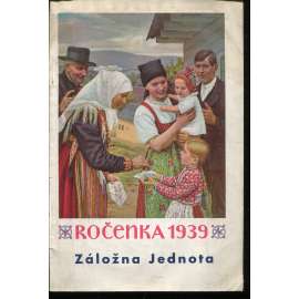 Ročenka 1939 - Záložna Jednota