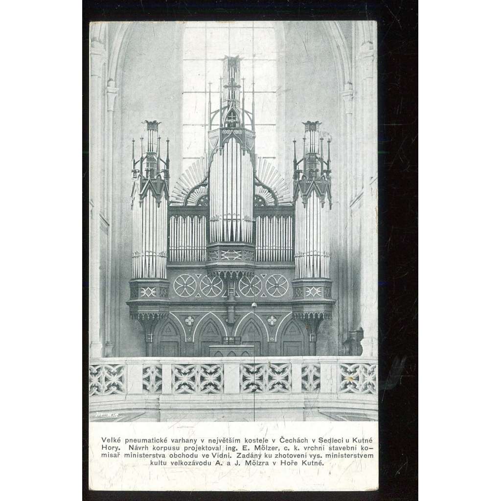 Sedlec, Kutná Hora, varhany Sedlec, Kutná Hora, varhany