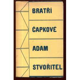 Adam stvořitel - obálka Josef Čapek Adam stvořitel - obálka Josef Čapek