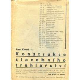 Konstrukce stavebního truhlářství