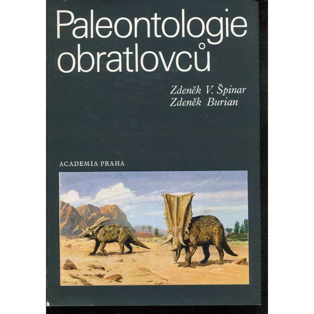 Paleontologie obratlovců [ilustrace mj. Zdeněk Burian]