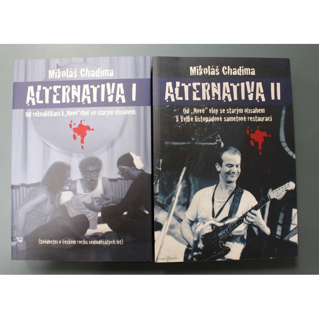 Alternativa I.-II. Od rekvalifikací k "nové" vlně se starým obsahem; Od "Nové" vlny se starým obsahem k Velké listopadové sametové restauraci (rocková hudba, hudební skupiny, normalizace)