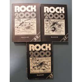 Rock 2000, 3 svazky [edice Jazzpetit; encyklopedie rockové hudby, hudební skupiny, mj. Beatles, Black Sabbath, Canned Heat, Bob Dylan, Elton John, Rolling Stones)