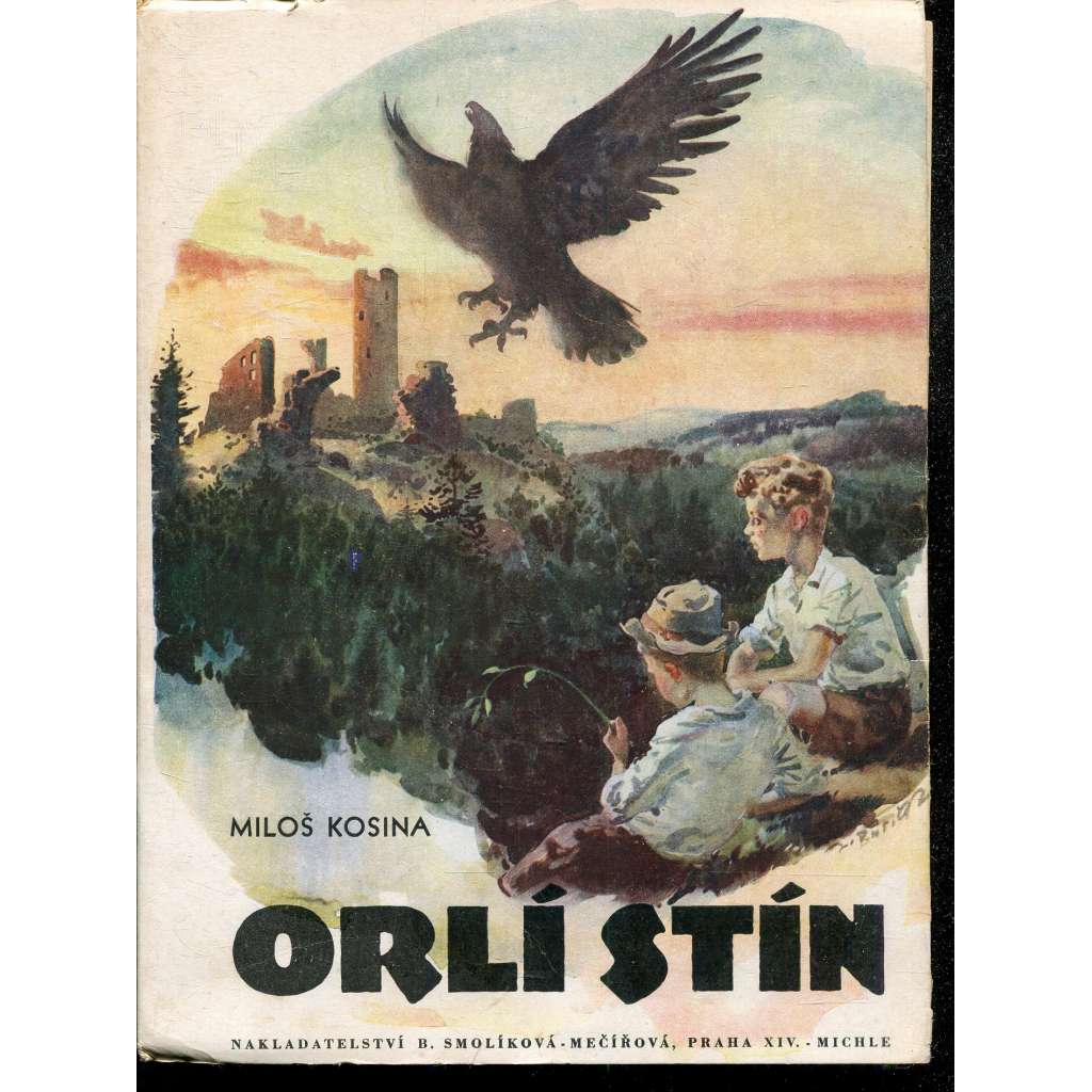 Orlí stín (obálka a ilustrace Zdeněk Burian) Orlí stín (obálka a ilustrace Zdeněk Burian)