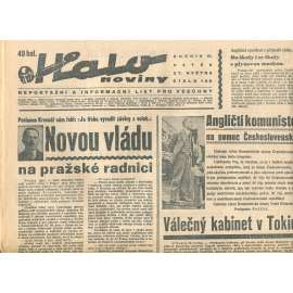 Halo noviny, ročník VI., číslo 133/1938