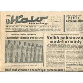 Halo noviny, ročník VI., číslo 170/1938