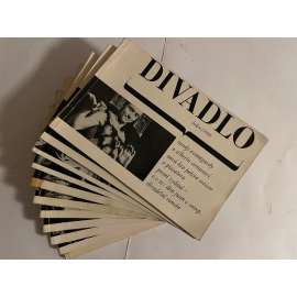 Divadlo, čísla 1-10 / 1966 (časopis) komplet Divadlo, čísla 1-10 / 1966 (časopis) komplet