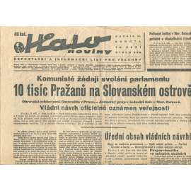 Halo noviny, ročník VI., číslo 239/1938