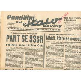 Halo noviny, ročník VI., číslo 164/1938