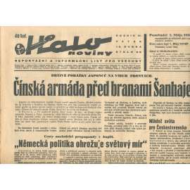 Halo noviny, ročník VI., číslo 92/1938