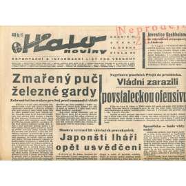 Halo noviny, ročník VI., číslo 95/1938