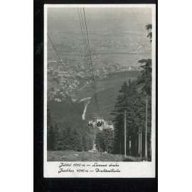 Liberec, rozhledna Ještěd, lanovka