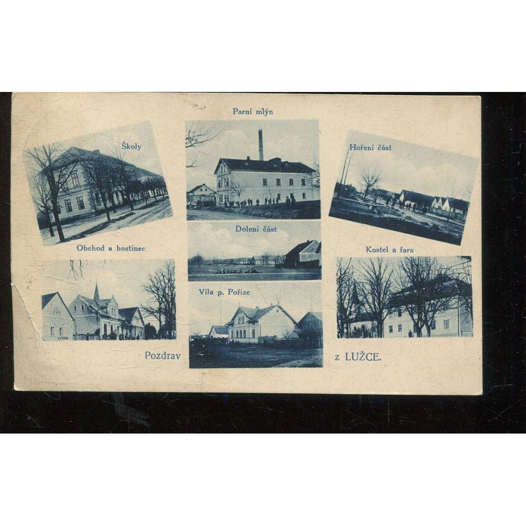 Lužec, Mělník, továrna