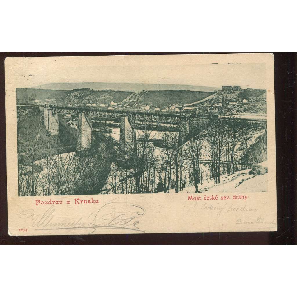 Krnsko - Stránov, Mladá Boleslav, železnice most Krnsko - Stránov, Mladá Boleslav, železnice most