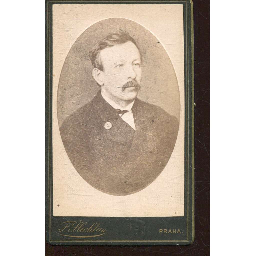 Stará fotografie - kabinetka (F. Šlechta, Praha) Stará fotografie - kabinetka (F. Šlechta, Praha)