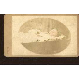 Stará fotografie - kabinetka (Emanuel Dítě, Praha)