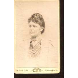 Stará fotografie - kabinetka (H. Eckert, Praha)
