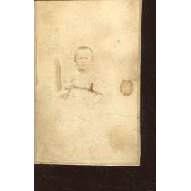 Stará fotografie - kabinetka (Emanurl Dítě, Praha)