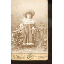 Stará fotografie - kabinetka (Karel Maloch, Praha)