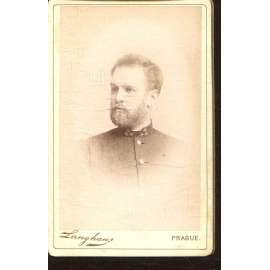 Stará fotografie - kabinetka (Langhans, Praha)