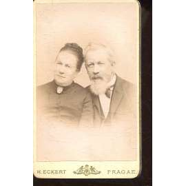 Stará fotografie - kabinetka (H. Eckert, Praha)