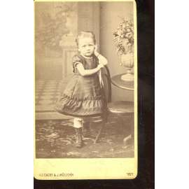 Stará fotografie - kabinetka (H. Eckert, J. Müllern, Praha)