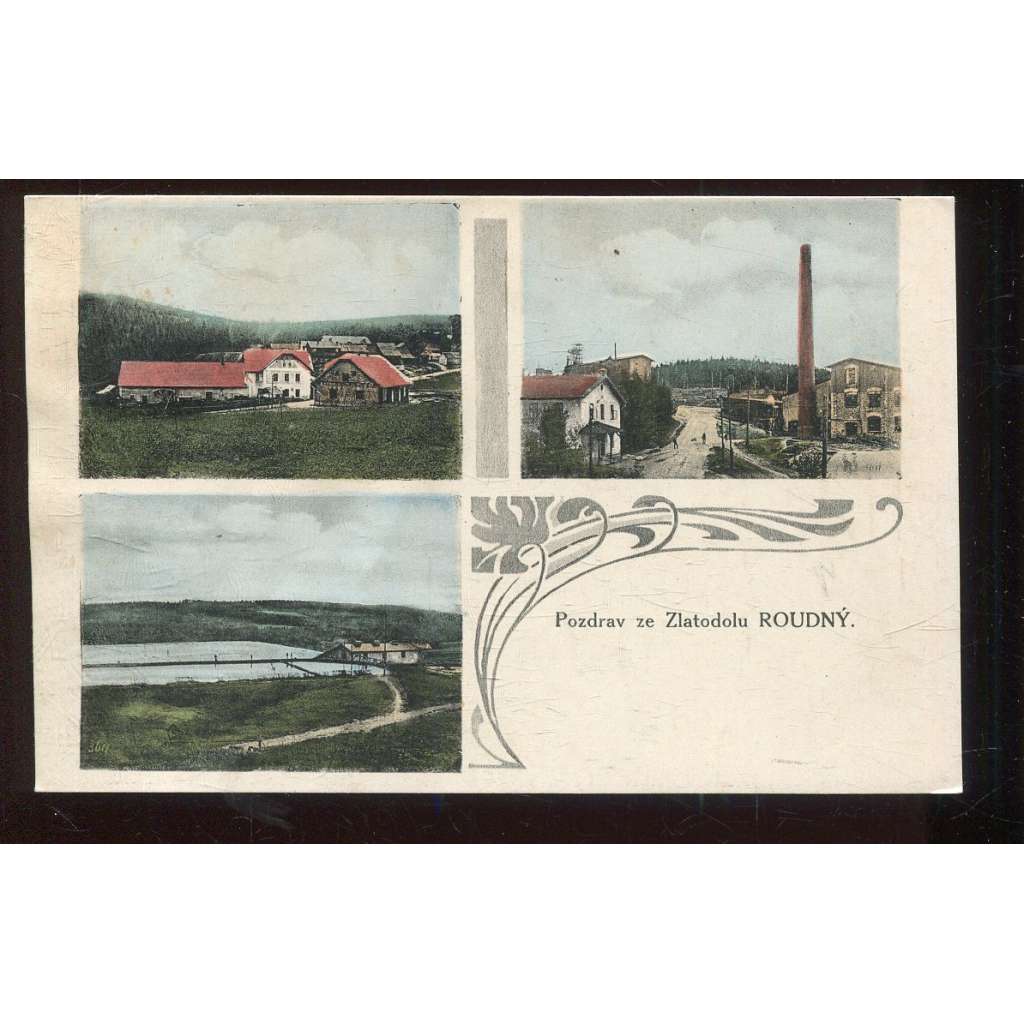 Roudný zlatý důl, Zvěstov, Benešov (pošk.)