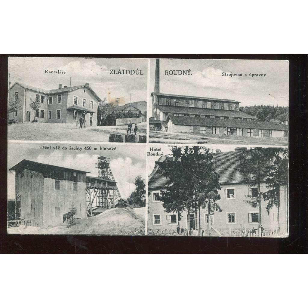 Roudný zlatý důl, Zvěstov, Benešov