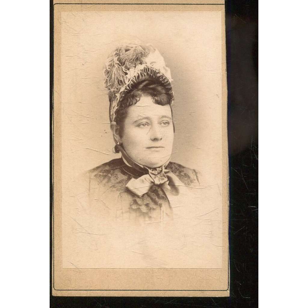 Stará fotografie - kabinetka (H. Eckert, J. Müllern, Praha)