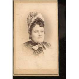 Stará fotografie - kabinetka (H. Eckert, J. Müllern, Praha)