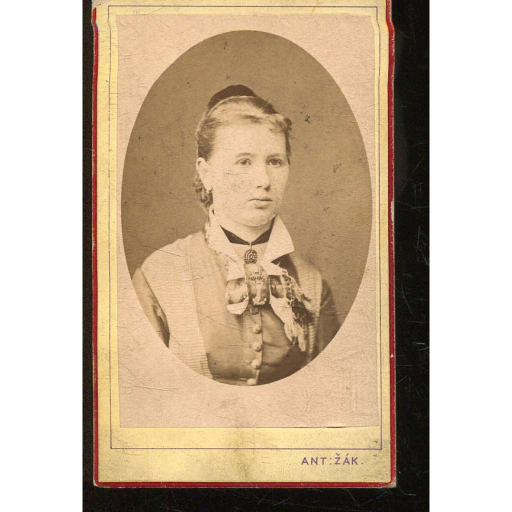 Stará fotografie - kabinetka (Ant. Žák, Praha)