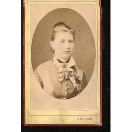 Stará fotografie - kabinetka (Ant. Žák, Praha)