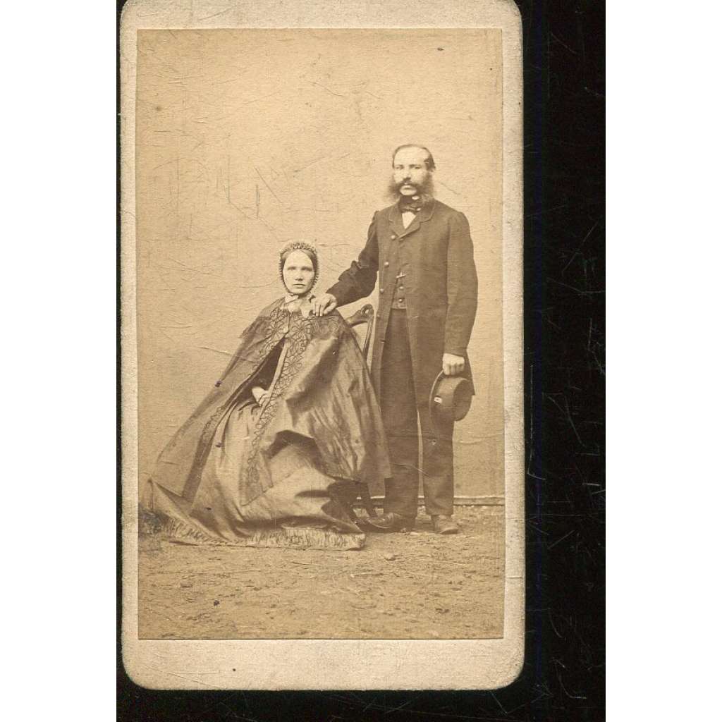 Stará fotografie - kabinetka