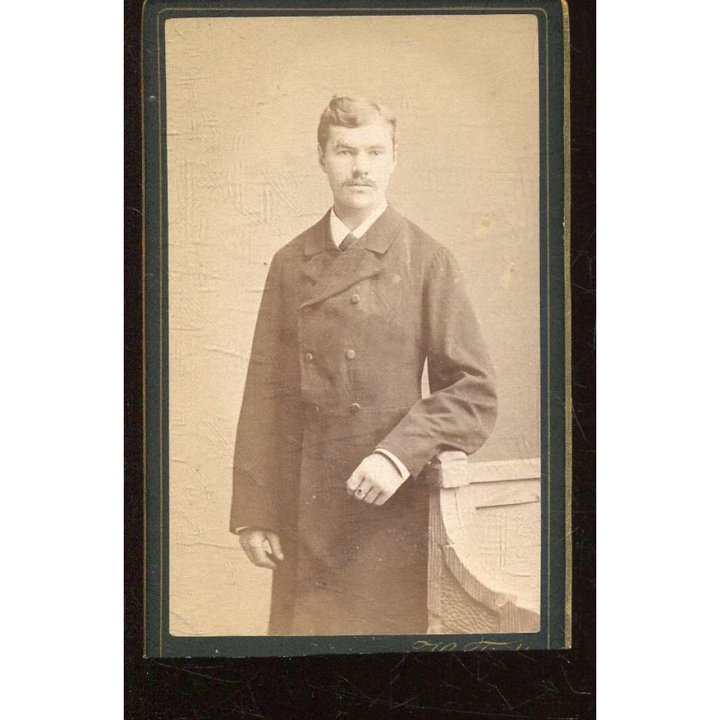 Stará fotografie - kabinetka (Fiedler, Praha)