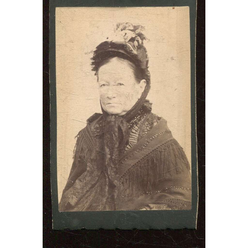 Stará fotografie - kabinetka