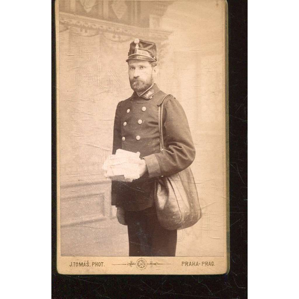 Stará fotografie - kabinetka (J. Tomáš, Praha)