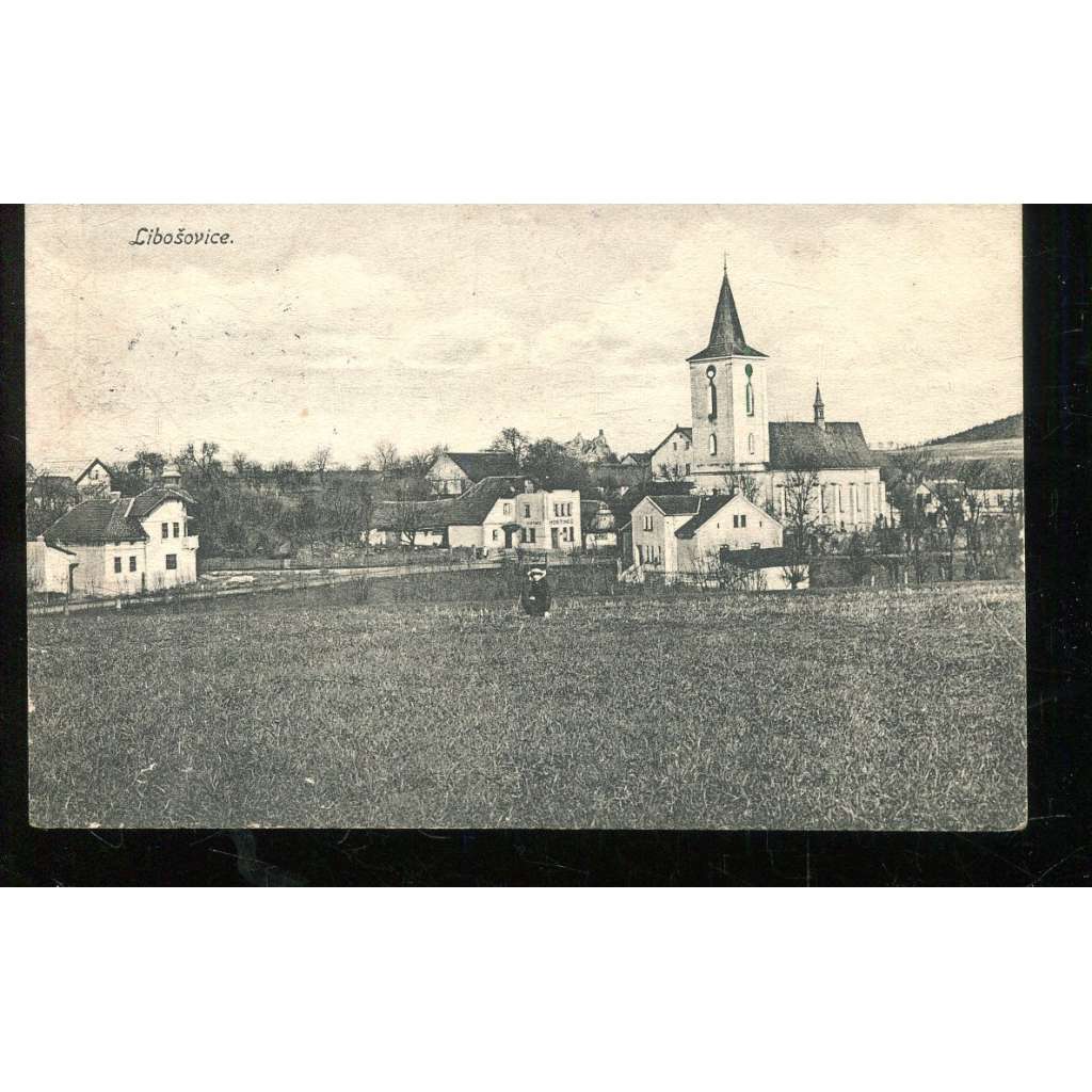 Libošovice, Jičín, (pošk.) - rozlepený roh