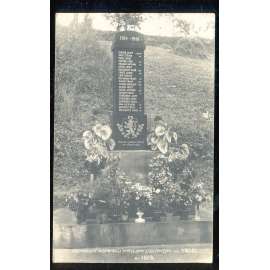 Horní Tříč, Vysoké nad Jizerou, Semily, pomník padlým z války