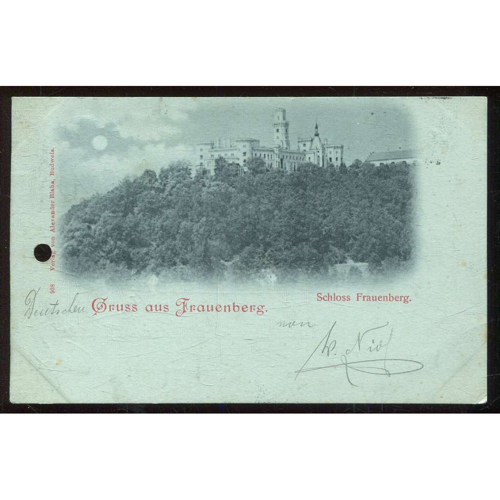 Hluboká nad Vltavou, České Budějovice (pošk.)