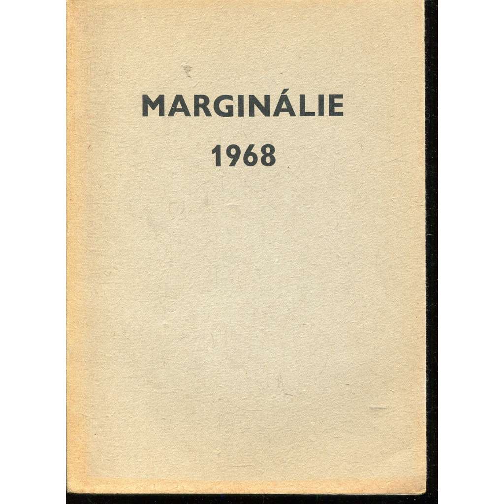 Marginálie 1968